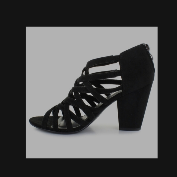 Jessica Cline Lace Up Heels, 11 W - Picture 2 of 7